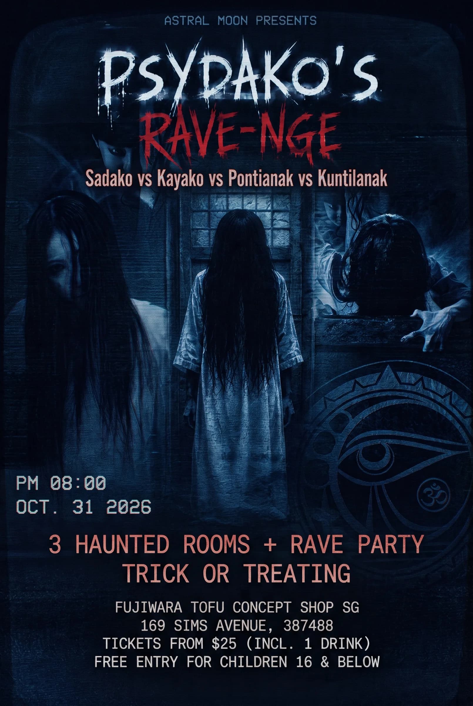 PSYDAKO RAVE-NGE Halloween Night
