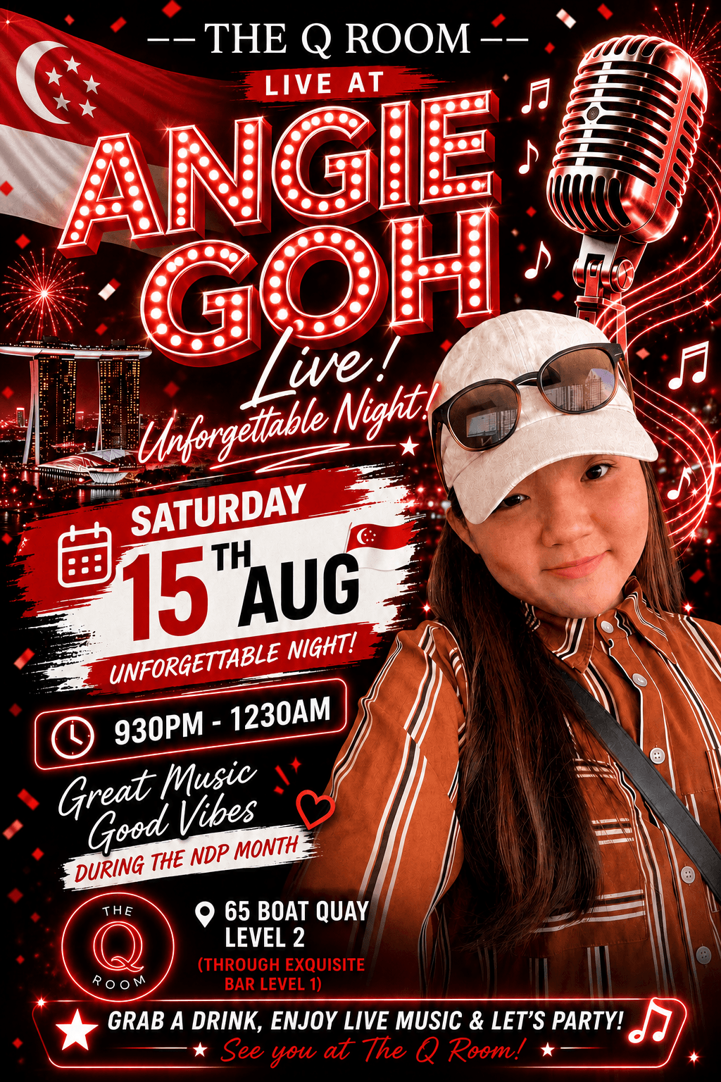 LIVE music with Angie Goh