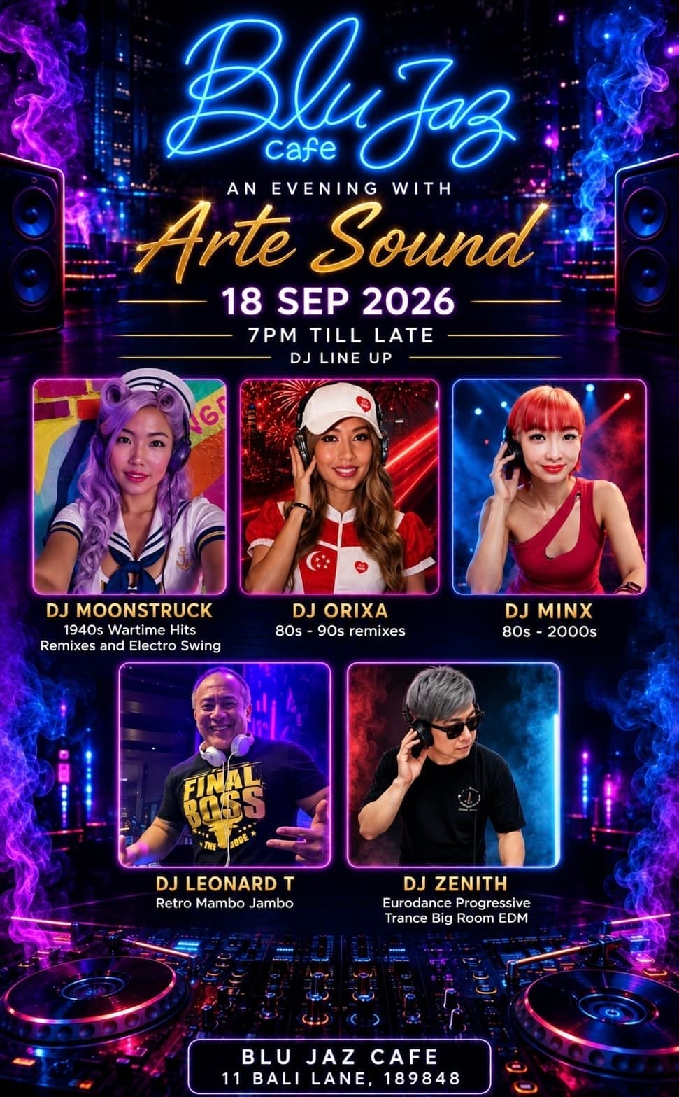DJ Leonard T @ Blu Jaz Cafe (Nights of Arte Sound)
